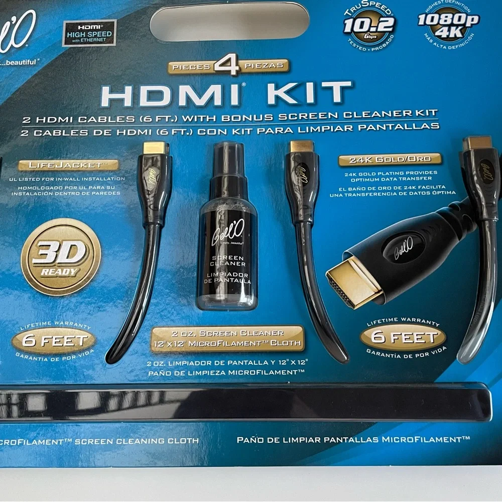 NIP 4-piece HDMI kit